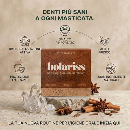Holariss Chewing Gum Rimineralizzante (Cannella)